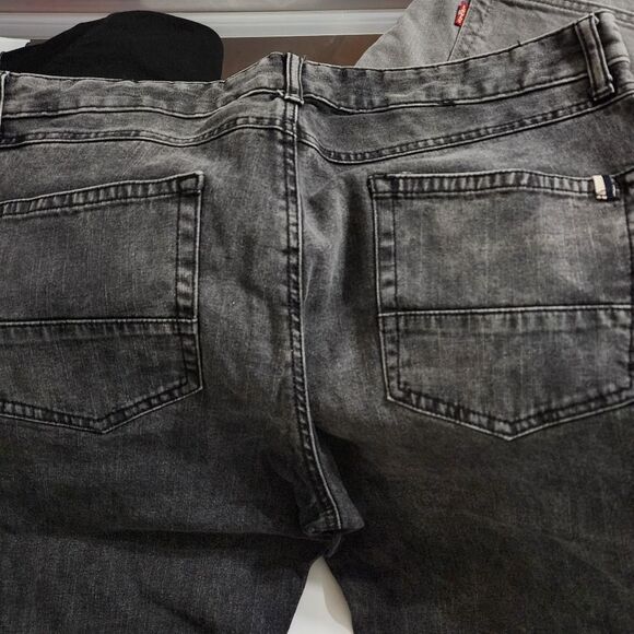 Men's American Rag Distressed Slim Fit Stretch Denim Jeans Size 36 x 30 Set of 2 - Picture 14 of 14